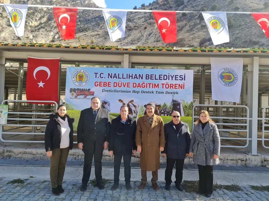 YEREL ÜRETİCİLERİMİZE GEBE DÜVE DESTEĞİ