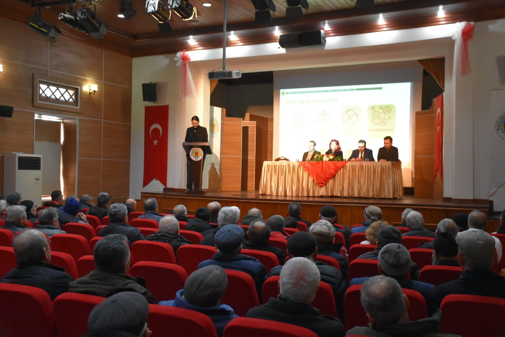 NALLIHAN ÜRETİCİ DESTEK VE KAPASİTE GELİŞTİRME PROJESİ KAPSAMINDA İLÇEMİZDE ARICILIK YAPAN ÜRETİCİLERİMİZLE BİR ARAYA GELDİK