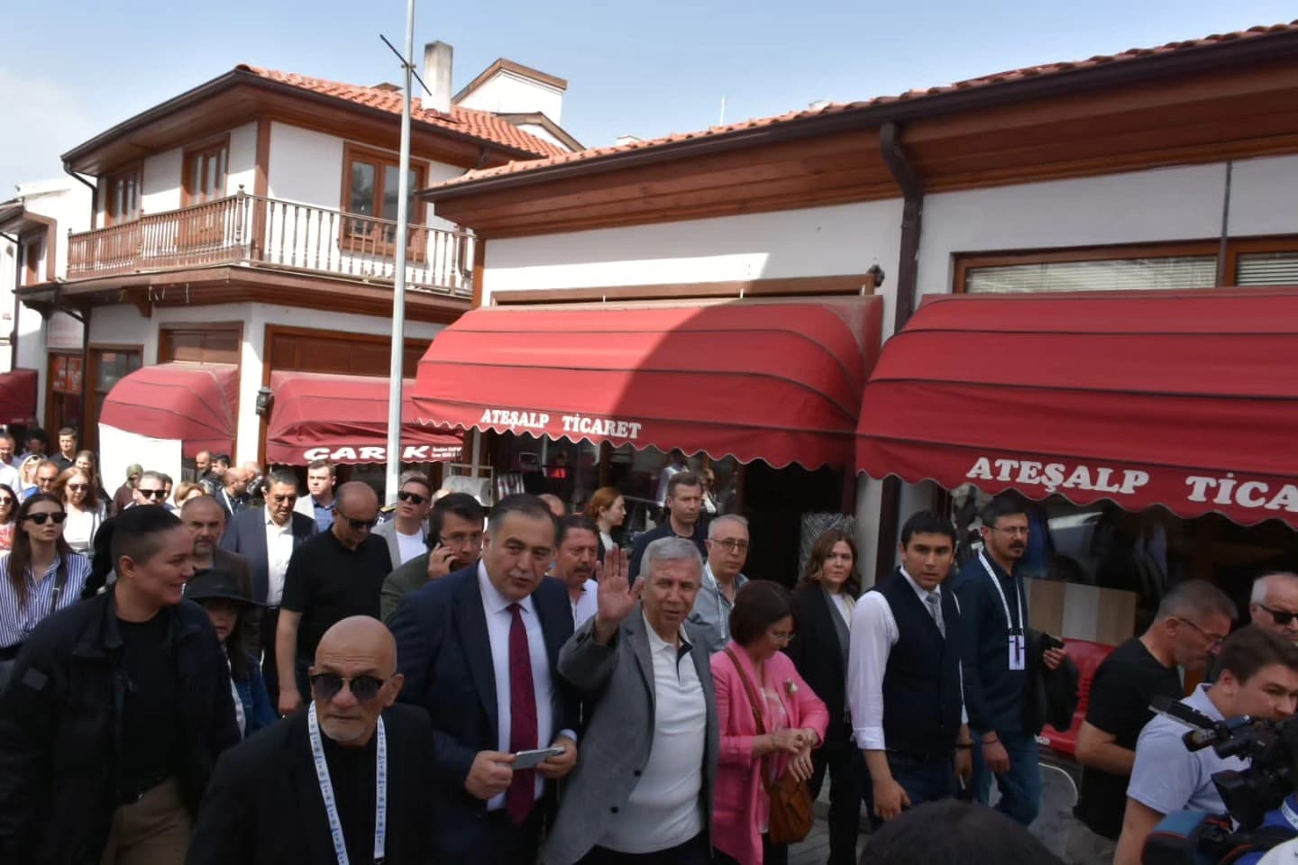 Ankara Büyükşehir Belediye Başkanımız Sayın Mansur YAVAŞ ilçemizi ziyaret etti