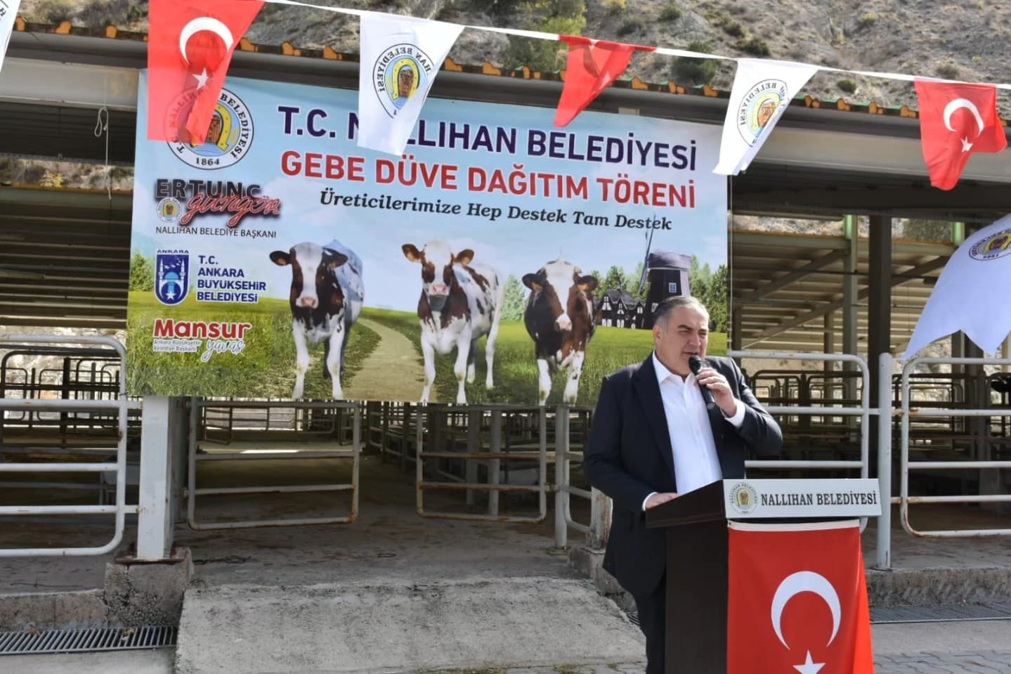GEBE DÜVE DAĞITIMI GERÇEKLEŞTİRDİK